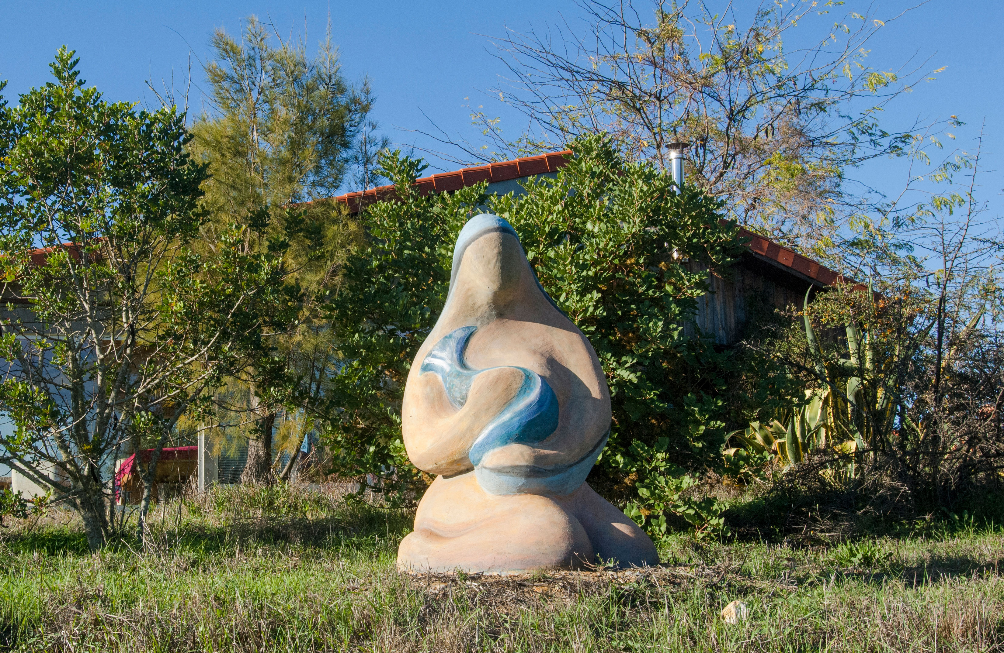 Fish Goddess Sculpture
